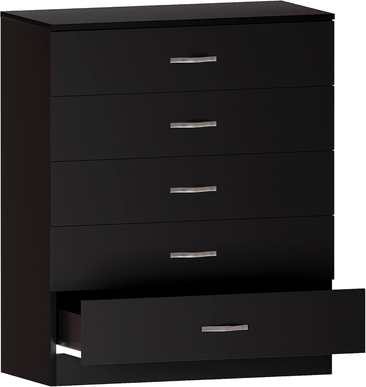 Riano 5-Drawer Chest – Black