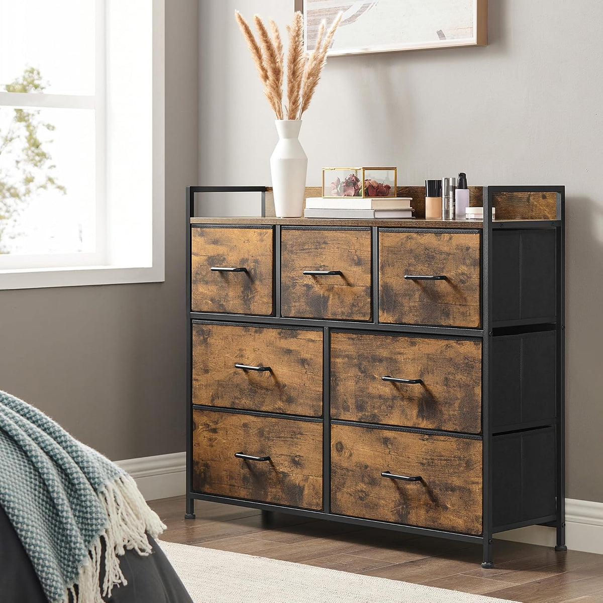 SONGMICS 7-Drawer Fabric Chest